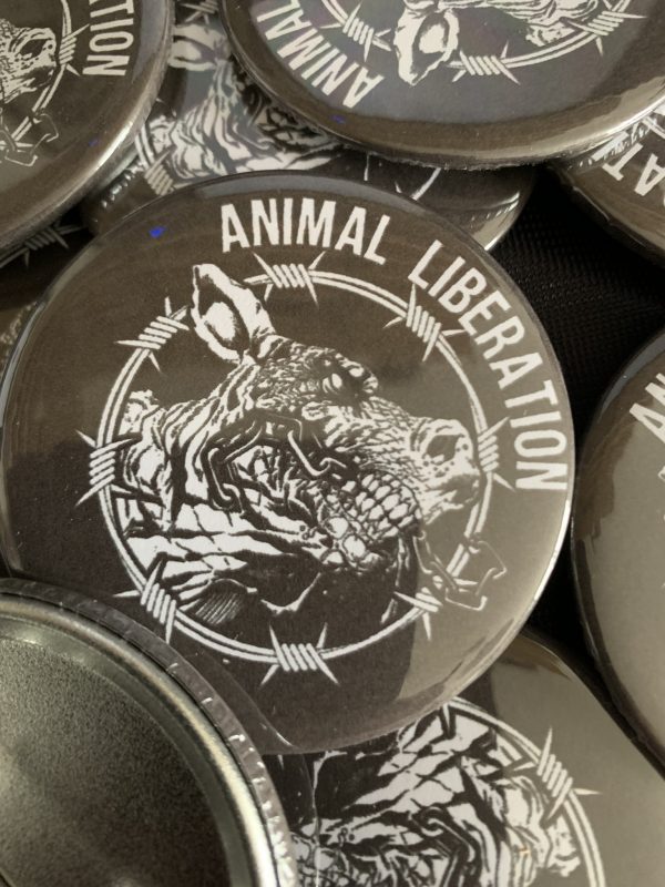 Badge 58 mm Animal Libération – Image 3